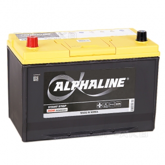 Alphaline AGM D31R 90L 800A 306x175x225 Start-Stop