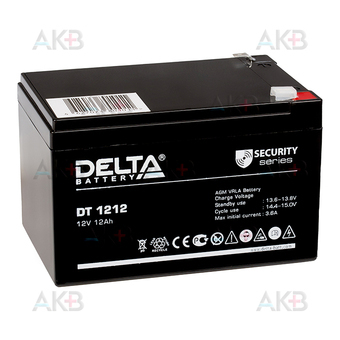 Delta DT 1212, 12V 12Ah (151x98x95)