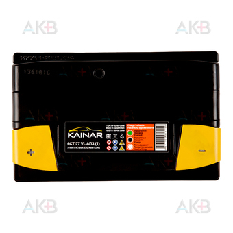Автомобильный аккумулятор Kainar 6СТ-77 VL АПЗ п.п. 77Ач 750А (278x175x190). Фото 1