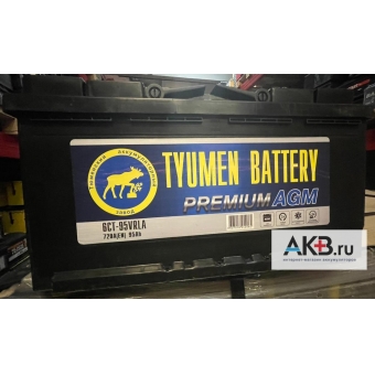 Tyumen Battery Premium AGM 95Ач обр. пол. 720A (353x175x190) 6СТ-95VRLA