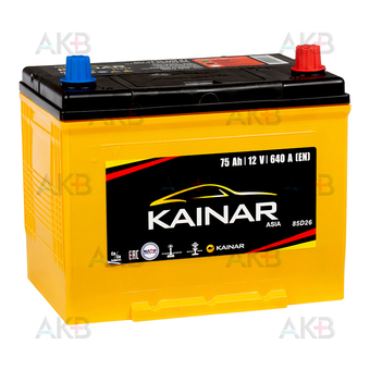 Kainar Asia 6СТ75 VL АПЗ о.п. 85D26L 75 Ач 640A (261x173x225)