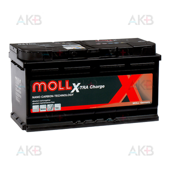 Moll X-TRA charge 100 Ач 850A обр. пол. (353x175x190) 84100