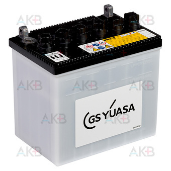 Автомобильный аккумулятор GS YUASA HJ-34A19R 30Ah 270A (187х127х184) прям. пол.. Фото 2