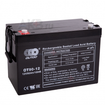 OUTDO VRLA 12V 90 Ah (OT90-12) 330x173x214