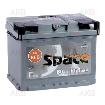 Space EFB 60 Ач 560A о.п. (242x175x190)