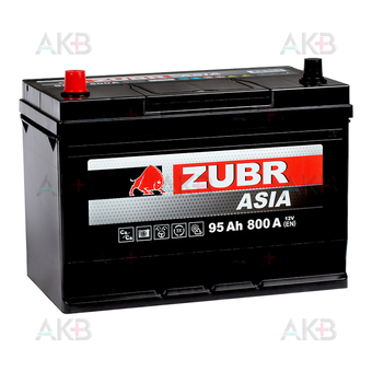 ZUBR Ultra Asia 95 Ач 800A (306x173x225) прям. пол.