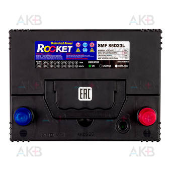 Автомобильный аккумулятор Rocket 85D23L 70Ah 630A (232x175x225) обр. пол.. Фото 1