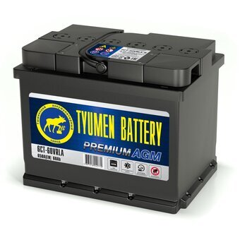 Tyumen Battery Premium AGM 60Ah обр. пол. 650A (242x175x190) 6СТ-60VRLA