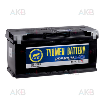 Tyumen Battery Premium AGM 105Ah обр. пол. 950A (393x175x190) 6СТ-105VRLA