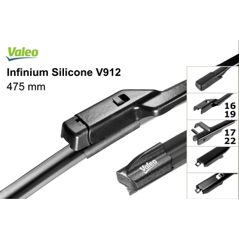 VALEO Infinium Silicone 475мм/19 V912 (бескаркасная) 744912