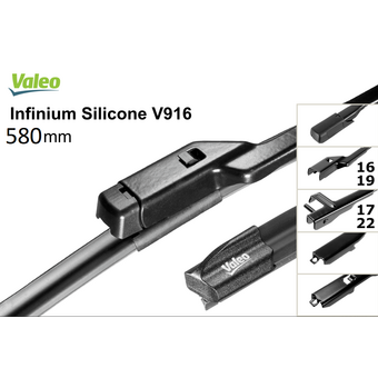 VALEO Infinium Silicone 580мм/23 V916 (бескаркасная) 744916