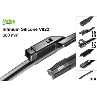 VALEO Infinium Silicone 600мм/24 V922 (бескаркасная) 744922