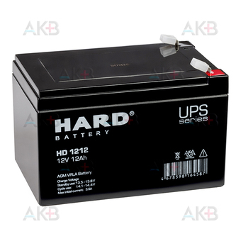 Аккумуляторная батарея HARD HD 1212 12V 12Ah (151x98x95)
