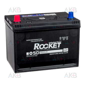 Автомобильный аккумулятор Rocket 80D26AR 62Ah 700A прям. пол. (260x173x205) низкий