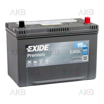 Exide Premium 95R (800А 306х173х225) EA954
