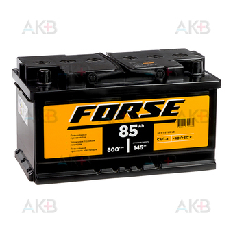 Forse 85 Ач 800A обр. пол. низкий (353x175x175) 585118050