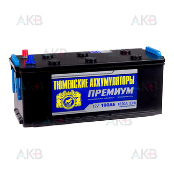 Tyumen Battery Premium 190 Ач обр. пол. 1320A (518x228x236)