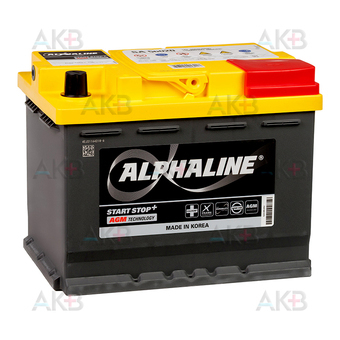Аккумулятор Alphaline AGM 60 L2 680A (242x175x190) AX 56020