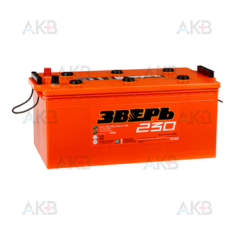 Аккумулятор Зверь 230 Ач 1650A обр. пол. (518х274х237) ZV-3-R-K