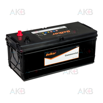 Аккумулятор Delkor 4D-1100R 200 Ач обр. пол. 1100A (507х213х231) 300RC