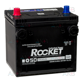 Аккумулятор Rocket SMF 70DT-560 55 Ач 560А (202x175x205) 4 клеммы