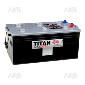 TITAN Maxx 225 Ач 1300А обр. пол. (515x278x248) 6СТ-225.3 VRLA