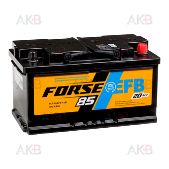 Forse EFB 85 Ач 800A обр. пол. (315x175x175) 6СТ-85 VLR (0) LB