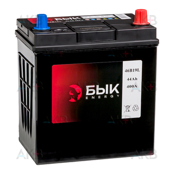 БЫК Energy 46B19L 44Ah 400A обр. пол. (197x128x225)