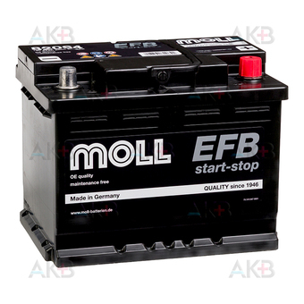 Moll EFB Start-Stop 64 Ач 620A обр. (242x175x190) 82064
