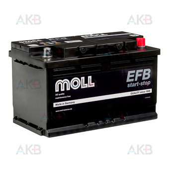 Moll EFB Start-Stop 84 Ач 800A обр. (315x175x190) 82084