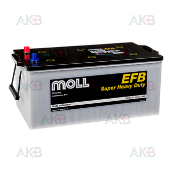 MOLL EFB Super Heavy Duty 225 Ач 1150A обр. (518x276x242) 93225