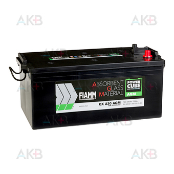 Fiamm Power Cube AGM 230 Ah 1200A (518x276x242) Heavy Duty CX 230 AGM