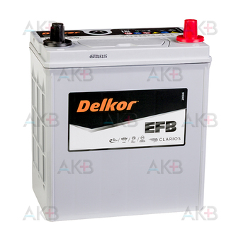 Delkor EFB 60B20L 40 Ач 400A обр. пол. (196x128x227) M42