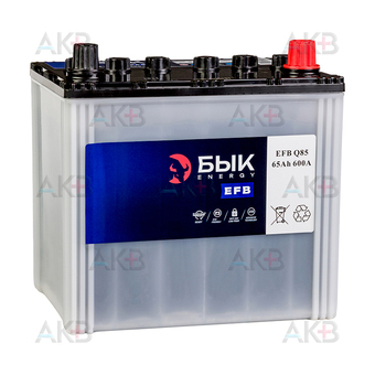 БЫК Energy EFB Q85 65 Ah 600A (230x170x225) обратная полярность