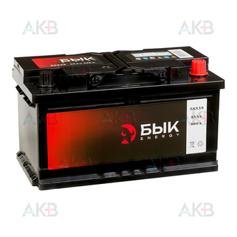 БЫК Energy 58539 85 Ah 800A обр. пол. (315x175x175) низкий