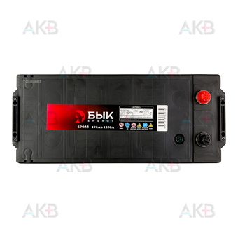 Автомобильный аккумулятор БЫК Energy 69033 190Ah 1250A прям. пол. (506х220х223). Фото 2