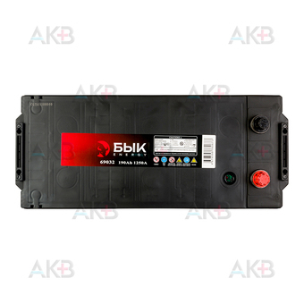 Автомобильный аккумулятор БЫК Energy 69032 190Ah 1250A обр. пол. (506х220х223). Фото 2