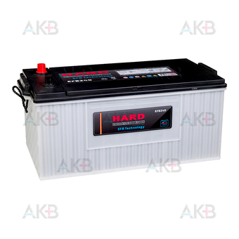 HARD EFB 240 Ah 1250 обр. пол. (516x265x239) Start Stop