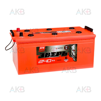 Зверь EFB 240 Ач 1500A обр. пол. (518х274х237) ZVEFB 240-З-R-К