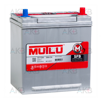 Mutlu SFB 3 42B20FL 42 Ач 350А обр. пол. (196x134x222) B20.42.035.G