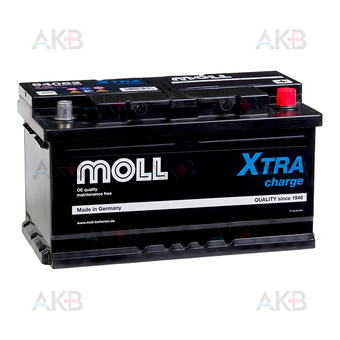 Moll X-TRA charge 82 Ач 800A обр. пол. (315x175x175) 84082