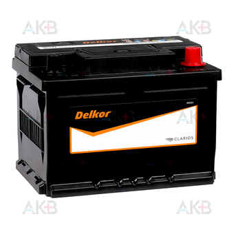Автомобильный аккумулятор Delkor 56177 (61R 600A 242x175x175)