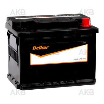 Автомобильный аккумулятор Delkor 56219 (62R 580A 241x174x188)